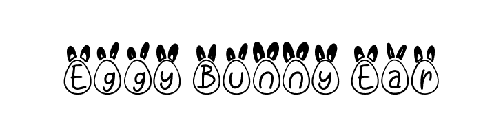 Eggy Bunny Ear  नि: शुल्क फ़ॉन्ट्स डाउनलोड