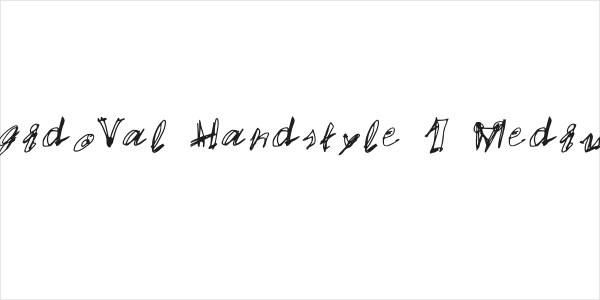 EgidoVal Handstyle 1 Medium Logo