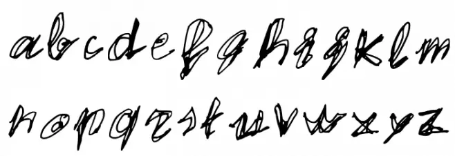 EgidoVal Handstyle 1 Medium Polices MINUSCULES