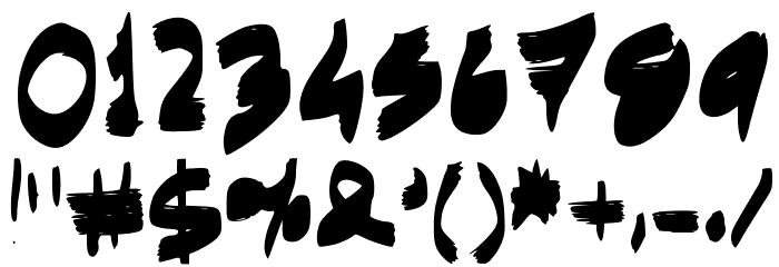 EgidoValMarkerFont Regular Font OTHER CHARS