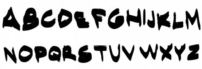 EgidoValMarkerFont Regular 字体 大写