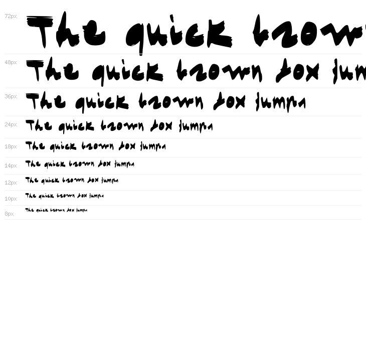 EgidoValMarkerFont Regular Waterfall