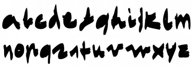 EgidoValMarkerFont Regular خط أحرف صغيرة