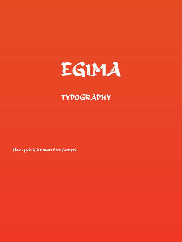 Egima Poster