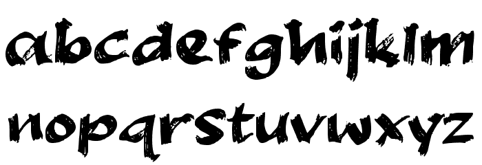 Egima Font LOWERCASE