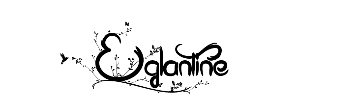 Eglantine  Free Fonts Download