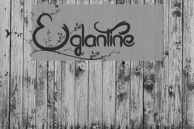 Eglantine Font examples
