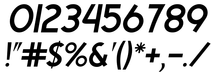 Egmont Text Italic Font OTHER CHARS