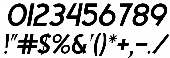 Egmont Text Italic Font OTHER CHARS