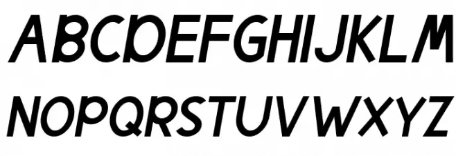 Egmont Text Italic Fonte MAIÚSCULAS