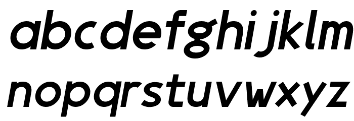 Egmont Text Italic Font LOWERCASE