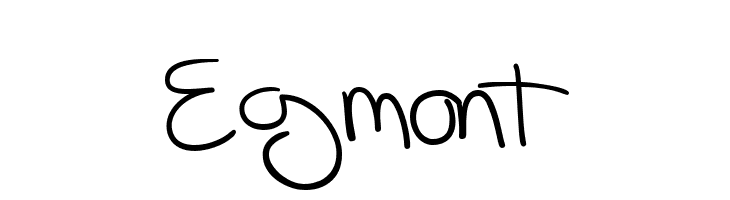 Egmont  Frei Schriftart Herunterladen