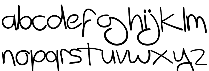 Egmont Font LOWERCASE
