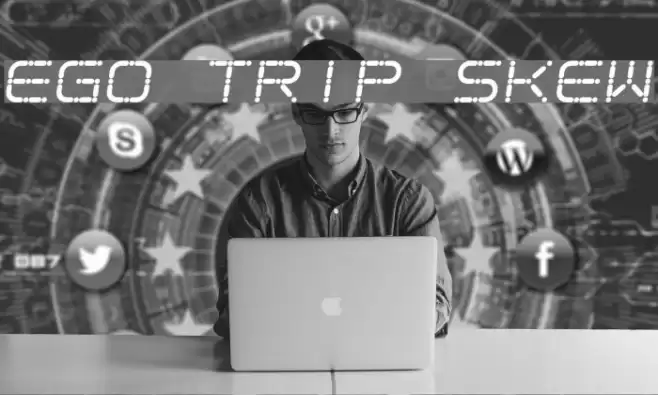 Ego trip Skew Font examples