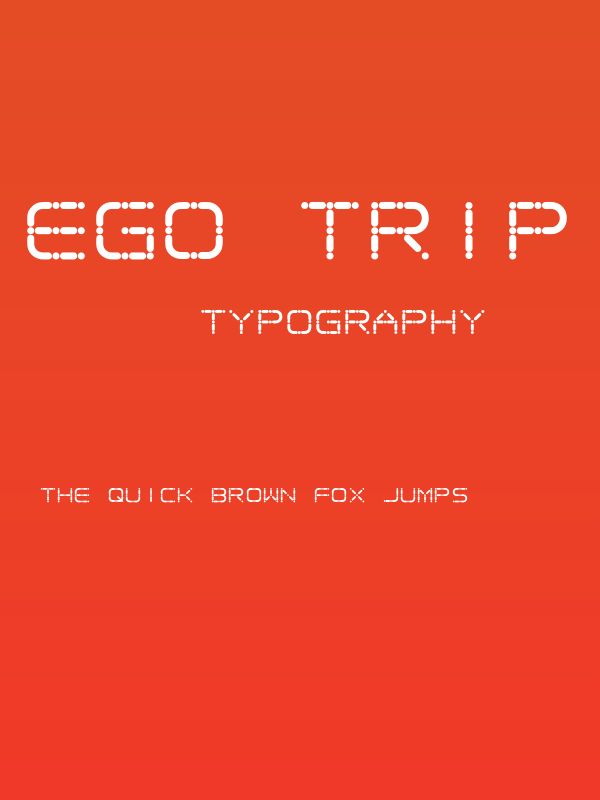 Ego trip Poster