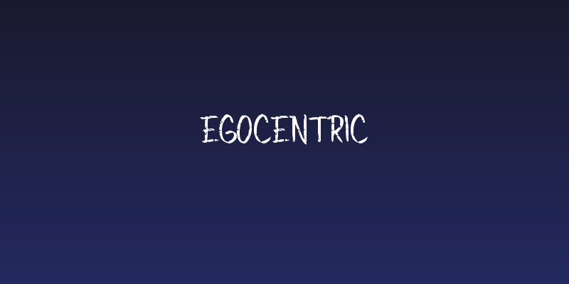 Egocentric Social Header