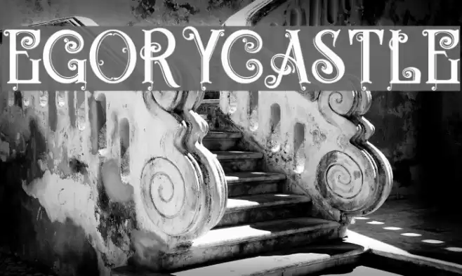 Egorycastle Font examples