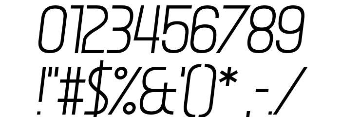 Egosurf Font OTHER CHARS