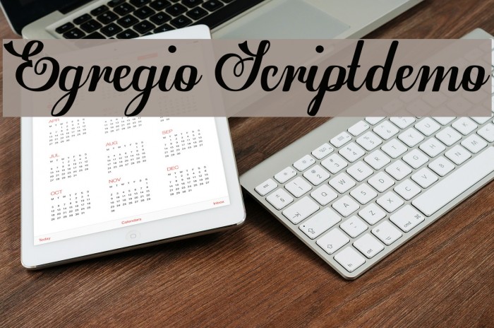 Egregio Script_demo Font - FFonts.net