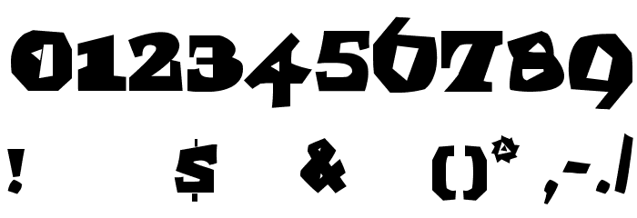 EgyptAxt Font OTHER CHARS