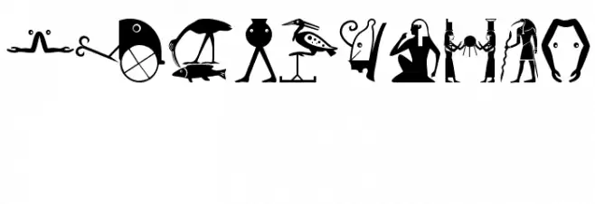 EgyptChildren Font OTHER CHARS