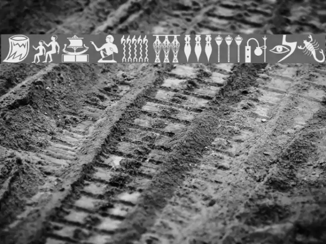 EgyptHieros Font examples