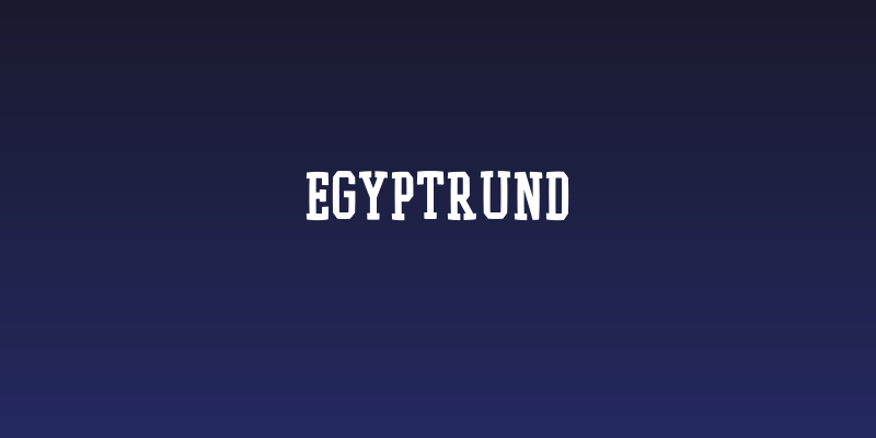 EgyptRund Social Header