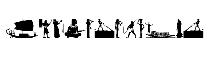 EgyptSilhous  免费字体下载