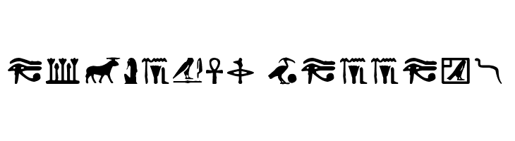Egyptian Letters  Free Fonts Download