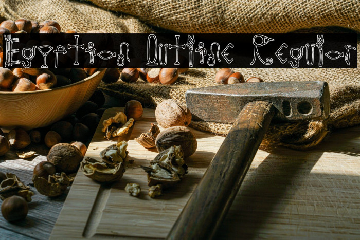 Egyptian Outline Regular Example 2