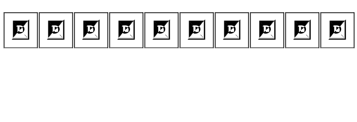 Egyptian Font OTHER CHARS