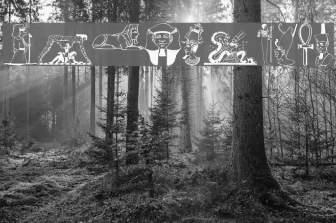 Egypticons Font examples