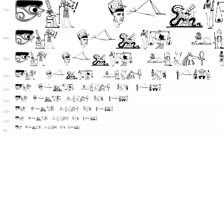 Egypticons Waterfall