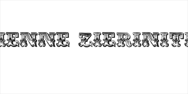 Egyptienne Zierinitialien Logo