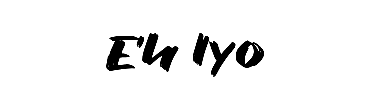 Eh Iyo Font
