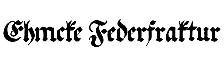 Ehmcke Federfraktur  Fuentes Gratis Descargar