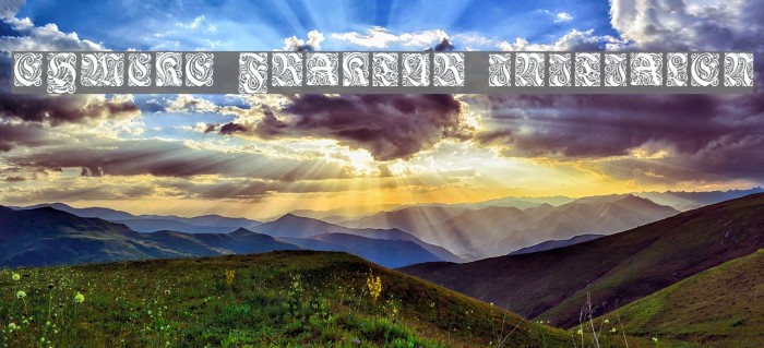 Ehmcke-Fraktur Initialen Example 3