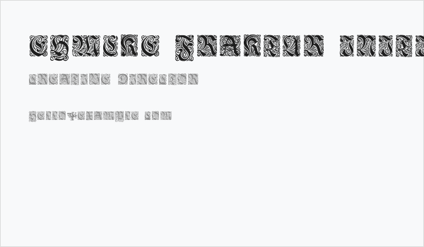 Ehmcke-Fraktur Initialen Business Card