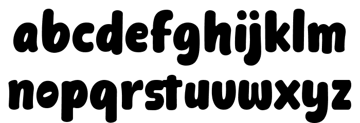 EIGHTY MILES Font LOWERCASE