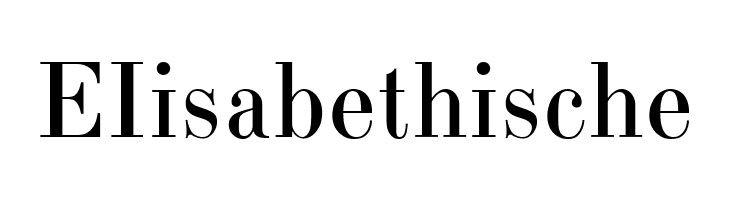 EIisabethische  フリーフォントのダウンロード