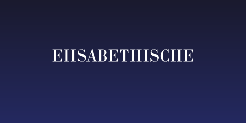 EIisabethische Social Header