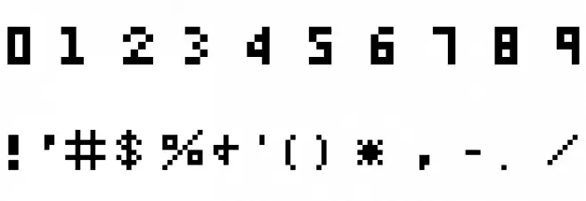 Eichante Font OTHER CHARS