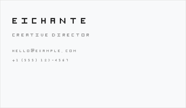 Eichante Business Card