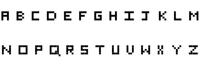 Eichante Font LOWERCASE