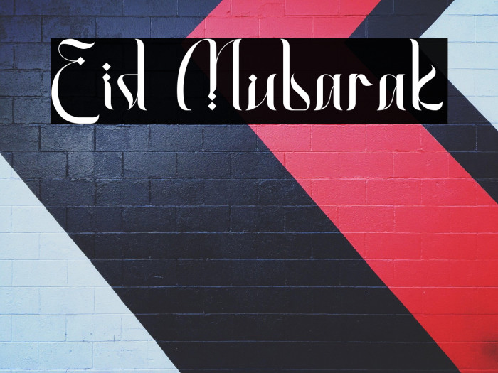 Eid Mubarak Example 2