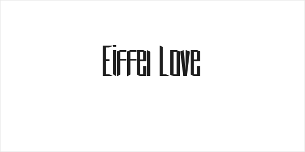 Eiffel Love Logo