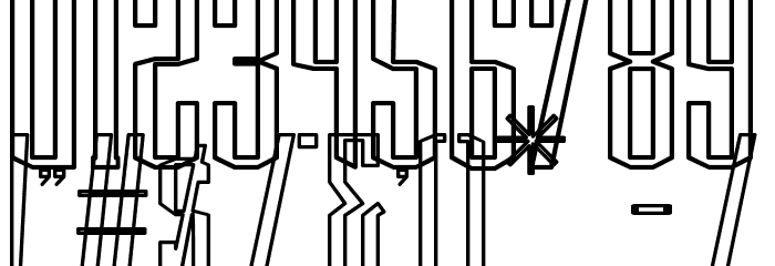 Eiffel Lover Font OTHER CHARS