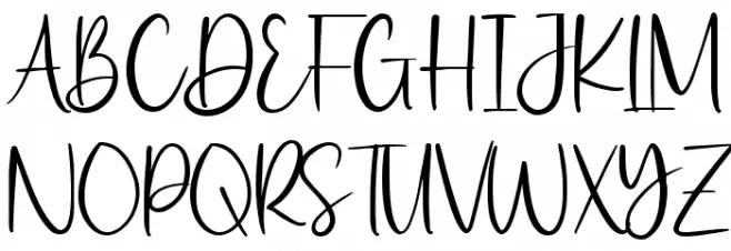Eiffel Story Demo Reguler Schriftart Groß