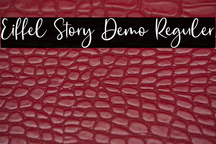 Eiffel Story Demo Reguler Example 2