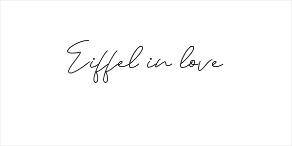 Eiffel in love Logo